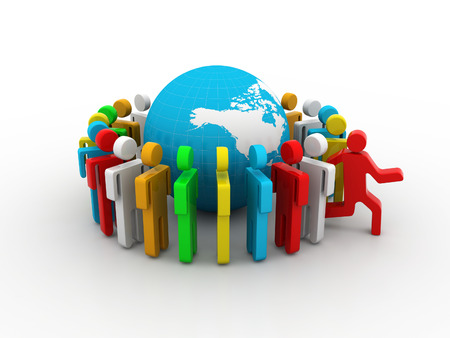 Social Networkの写真素材