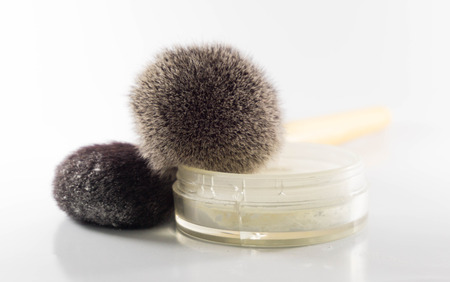 Makeup Powder and Brush