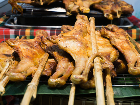 Roasting chickenの写真素材