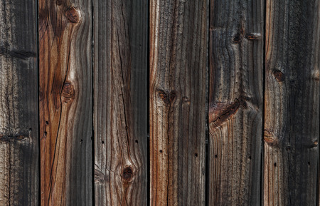 Dark Brown Vintage Wood Planks Backgroundの写真素材
