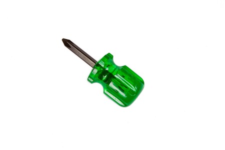 Screwdriver isolated on white background. object miscellaneousの写真素材