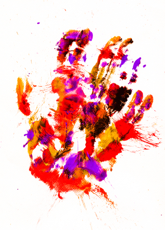 Abstract water color painting arts for backgroundsの写真素材