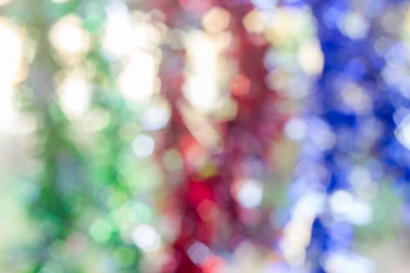 abstract circular bokeh backround of happy new year or christmas lightの写真素材