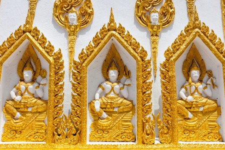 Phrathat Nong Bua temple in Ubon Ratchathani, Thailand.の写真素材