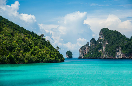 phi phi islandの写真素材