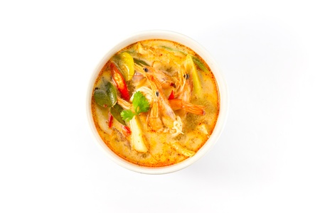 Thailand food Tom Yum Kung Soup Intenseの写真素材
