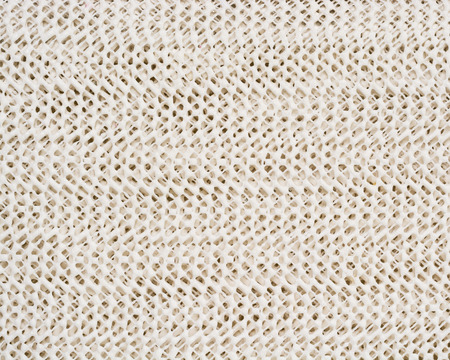 White mesh fibers abstract white backgroundの写真素材