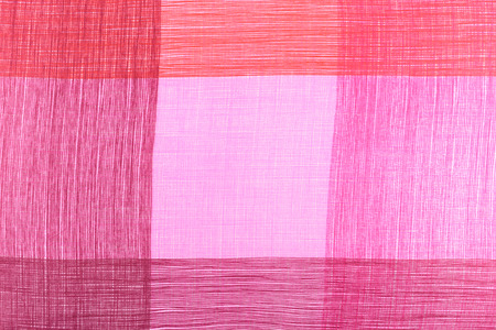 Close up texture of bright red pillowsの写真素材