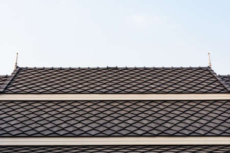 Roof home, Thai style vintage classic structure.の写真素材