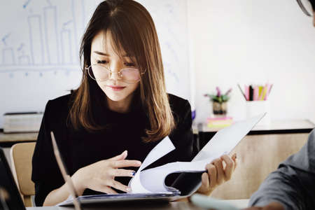Emphasis on female business owners to open documents to view competitor profit patterns as...