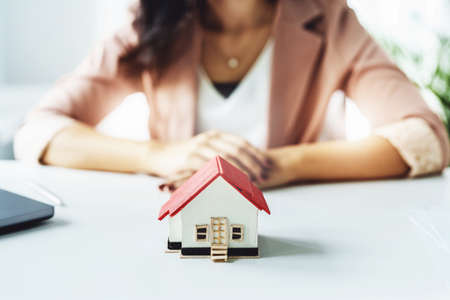 Planning, spending, focusing on the home model with the client making decisions about buying a home...