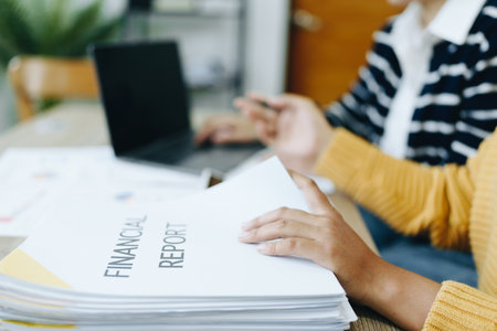 Asian entrepreneurs and business people meeting in a conference room in business planning, financial...