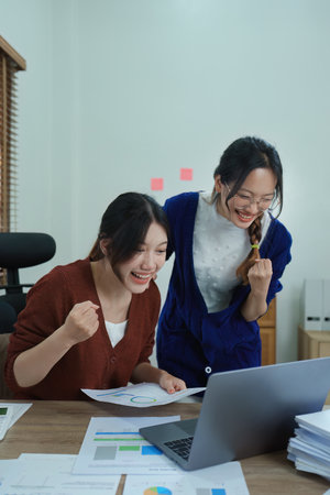 Financial analysts analyzing business reports on planned investment projects during corporate...
