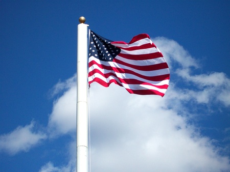 american flagの写真素材