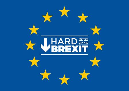 Brexit - Removal of the United Kingdom from the European Unionのイラスト素材