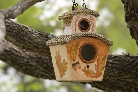 Decorative Birdhouseの写真素材