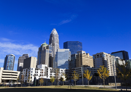 Bearden Park in Charlotte, North Carolinaのeditorial素材