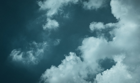 Deep blue sky pattern.sky daylight background with retro filterの写真素材
