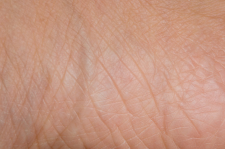 close up Human skin woman texture macroの写真素材