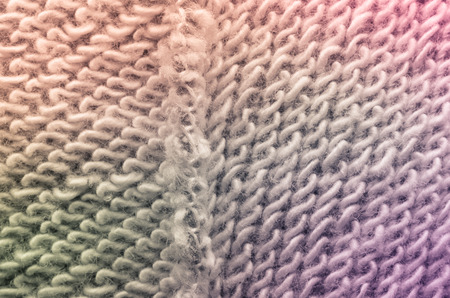 close up cotton pattern fabric textile macro with retro filterの写真素材