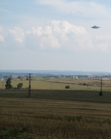 UFO fakeの写真素材