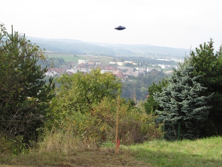 UFO : so here I was expectingの写真素材