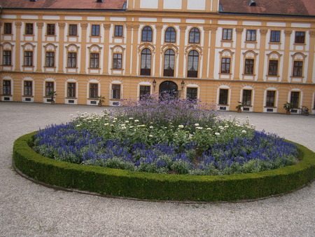Famous Baroque chateau Jaromerice over Rokytnou Czech Republicのeditorial素材