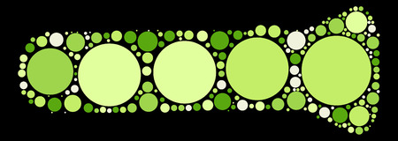 Zoom shape design by color pointのイラスト素材