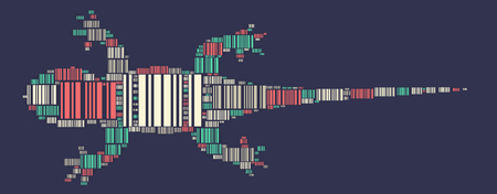 lizard shape design vector illustrationのイラスト素材