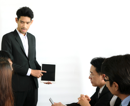 Business working In a meeting in the conference roomの写真素材