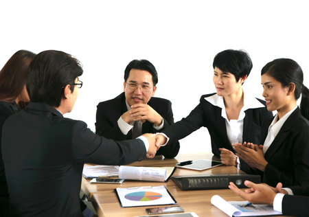 Business working In a meeting in the conference roomの写真素材