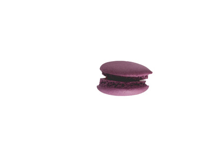 Colorful Macaron on white backgroundの写真素材