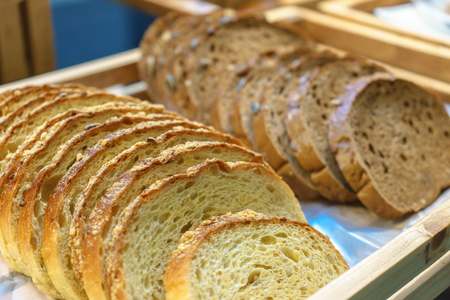 Bread Arrange in the basket.の写真素材