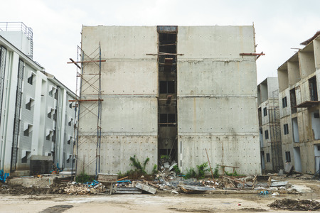 Under construction building