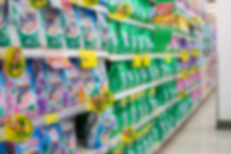 Blur image Supermarket