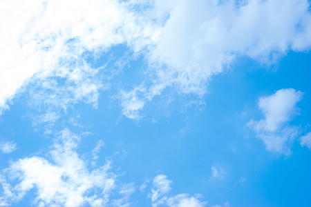 Cloud and Blue Sky backgroundの写真素材