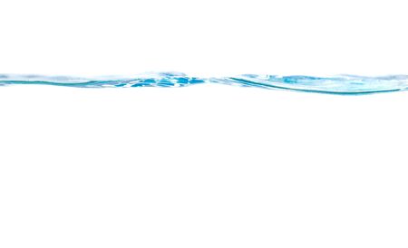 Water splash and drop on white backgroundの写真素材