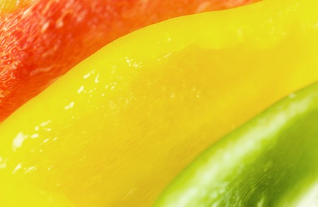 Abstract vegetable red, green, yellow, for background, Selective focusの写真素材