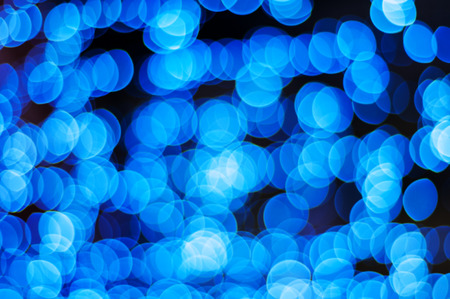 Vintage bokeh city light and christmas light background