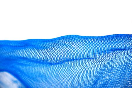 Abstract blue color isolated on white background for designの写真素材