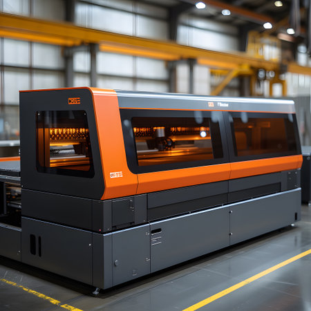Laser steel cutting machine, Generative Ai