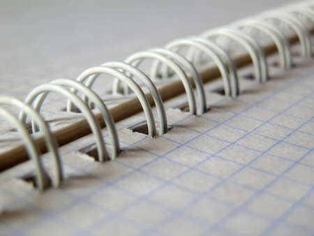white notebookの写真素材