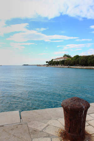 by the sea in Croatiaの写真素材