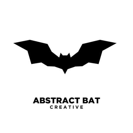 bat fly logo icon designs vectorのイラスト素材