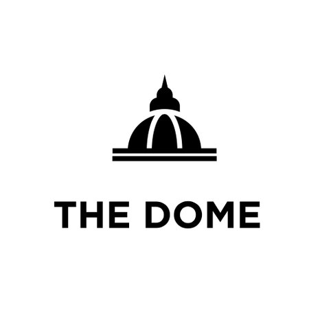 the Dome Palace creative logo design. Template Vector Illustrationのイラスト素材