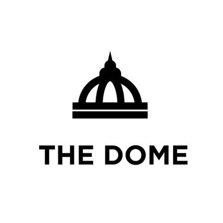 the Dome Palace creative logo design. Template Vector Illustrationのイラスト素材