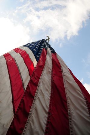 flag and eagle