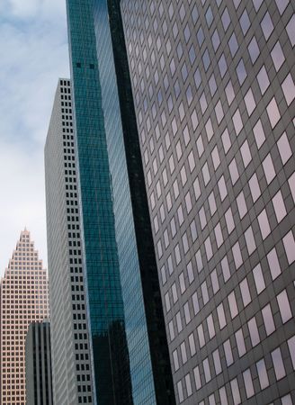 Houston Skylineの写真素材