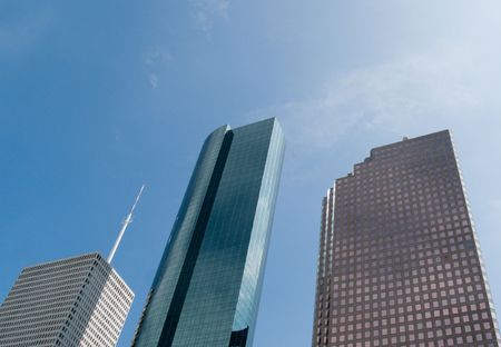 Houston Skylineの写真素材