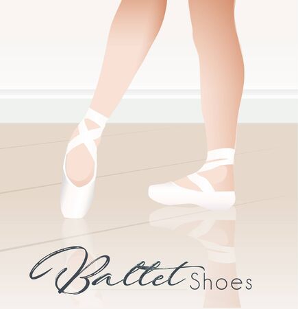 Ballet Shoesのイラスト素材